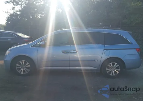 2014 Honda Odyssey Ex-L из США, поврежденный, VIN 5FNRL5H62EB013166